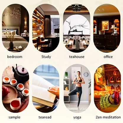 White Sage Lavender Refreshing Mint Aromatherapy Fragrance for Patio, Porch, Poolside, Camping Garden Outdoor Incense Coils