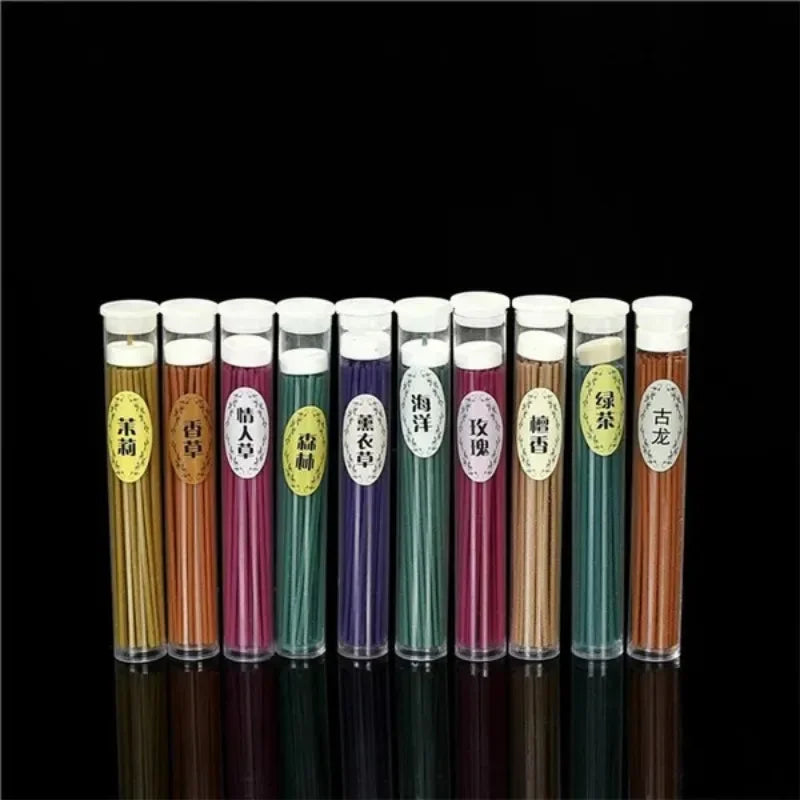 50 Sticks/Box Natural Incense Home Spices Sandalwood Clean Air Aromatherapy Fragrance Spices Fresh Air