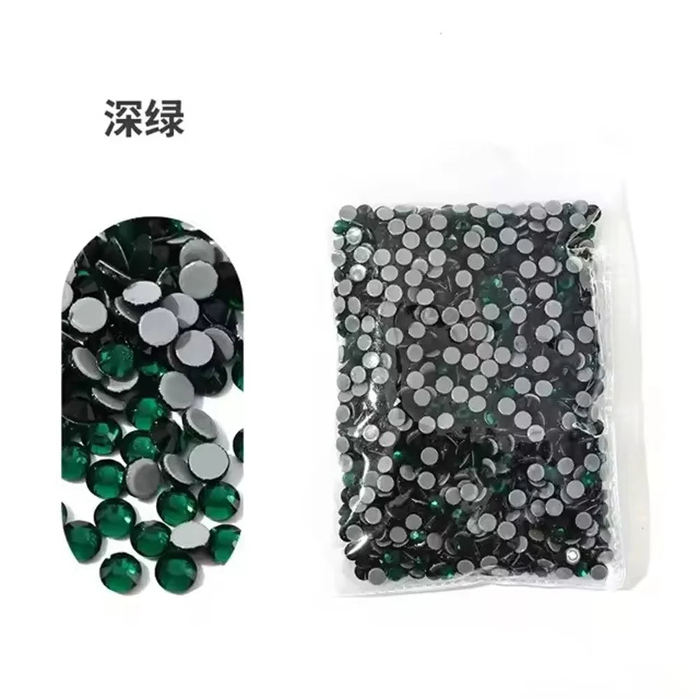 High Quality bulk Hotfix Rhinestones Ss6-ss30 Стразы Flatback Stones Glitter Crystal And Strass For Diy Nail Accessories