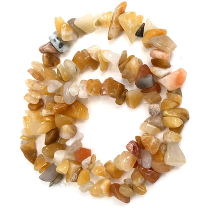 Natural Chips Stone Beads Irregular Gravel Crystal quartz Beads For Jewelry Making DIY Bracelet Necklace Accessories 16inches