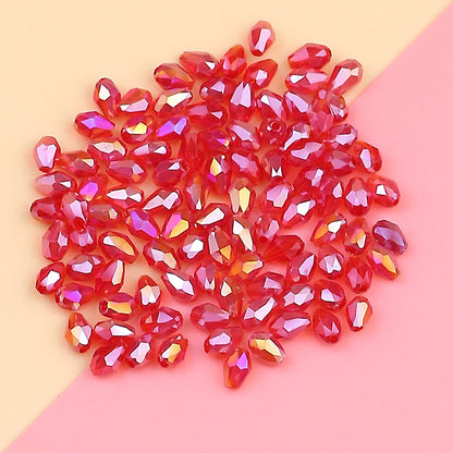 High-grade exquisite Austrian color crystal beads 3X5mm/100PCS crystal faceted beads jewelry DIY bracelet necklace accessories