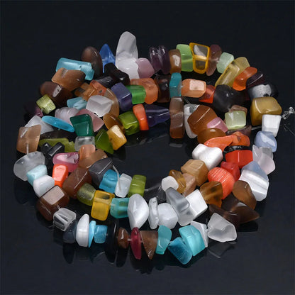 16 inch Natural Stone Beads Chips Beads 5-8mm Irregular Crystal Agate Gravel Beads Diy Bracelet For Jewelly HK058