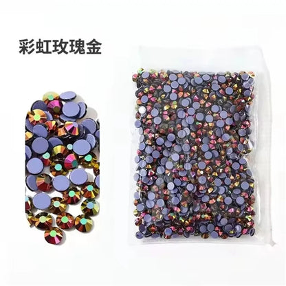 High Quality bulk Hotfix Rhinestones Ss6-ss30 Стразы Flatback Stones Glitter Crystal And Strass For Diy Nail Accessories