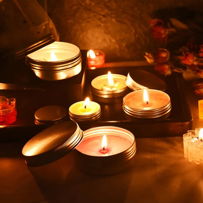 Candle Making Kits 100G Soy Wax DIY Candle Making Scented Candle Material Smokeless Candle Metal Wick Candle Holders Making