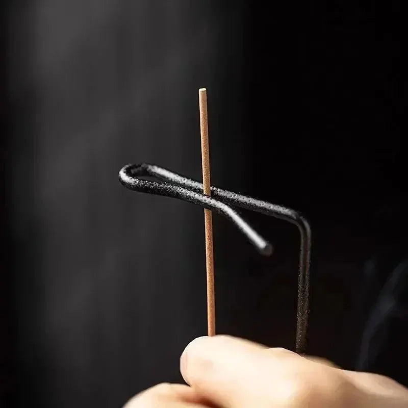 Brûleur d'encens inversé, Porte-bâton d'encens en bois, Plateau rond pour encens, Ornement, Décoration de maison, chambre, yoga