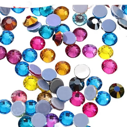 High Quality bulk Hotfix Rhinestones Ss6-ss30 Стразы Flatback Stones Glitter Crystal And Strass For Diy Nail Accessories
