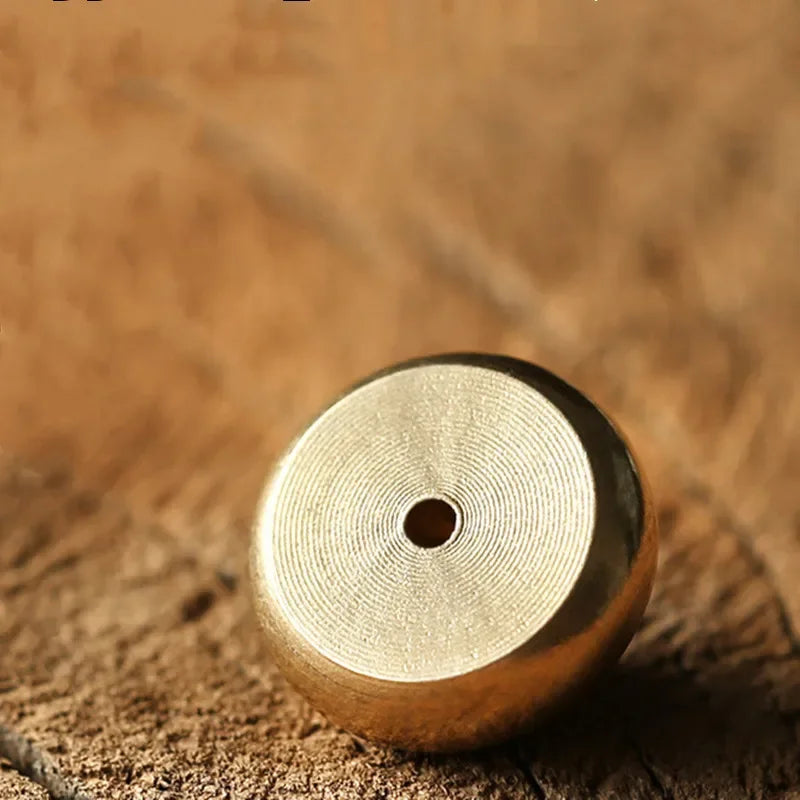 1 Pure Copper Incense Holder Used for Incense Sticks Coil Bottles Gourd-shaped Copper Incense Holder