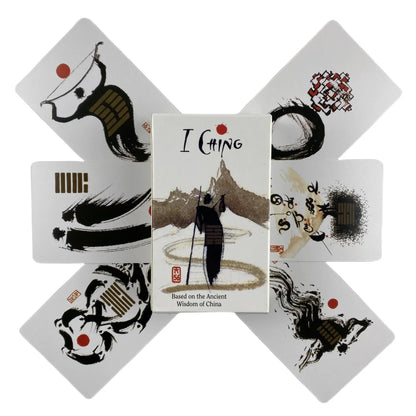 Wisdom Of China I Ching Tarot Cards Divination Deck English Vision Edition Oracle Board Playing Game For Party