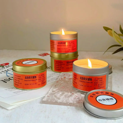 Emergency Candles for Household Power Outages Windproof Smokeless Disaster Prevention Emergency Supplies No Electricity Lighting