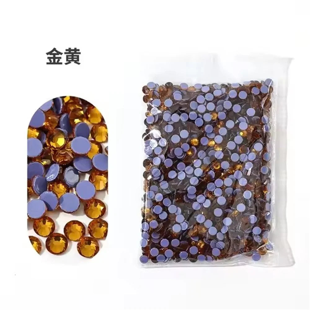 High Quality bulk Hotfix Rhinestones Ss6-ss30 Стразы Flatback Stones Glitter Crystal And Strass For Diy Nail Accessories
