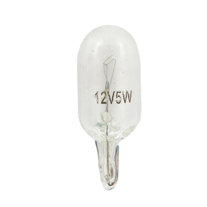 100PCS 194 T10 Clear Wedge Incandescent Instrument Panel Light Bulbs  Cars Trucks Motorcycles Instrument Panel Bulb Lamp
