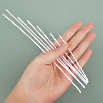 30-100 cái/bộ Bấc nến Cotton sáp bộ lõi sáp không khói tự làm lõi sáp đậu nành bấc đèn dầu hỏa dệt cung cấp vật liệu làm nến