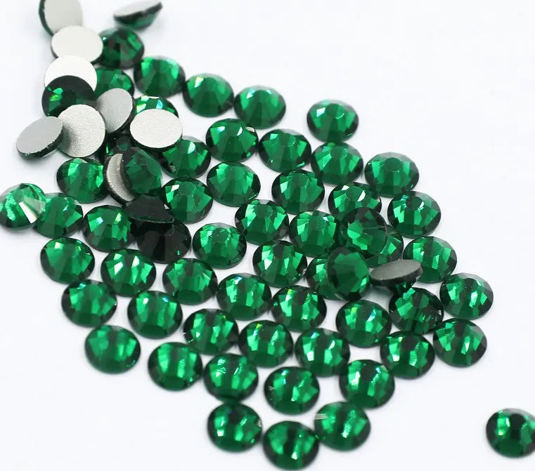 Multi colors SS3-SS30 Non Hot Fix Rhinestones flat back crystal strass glitter stone for DIY manicure 3D nail art fabric garment