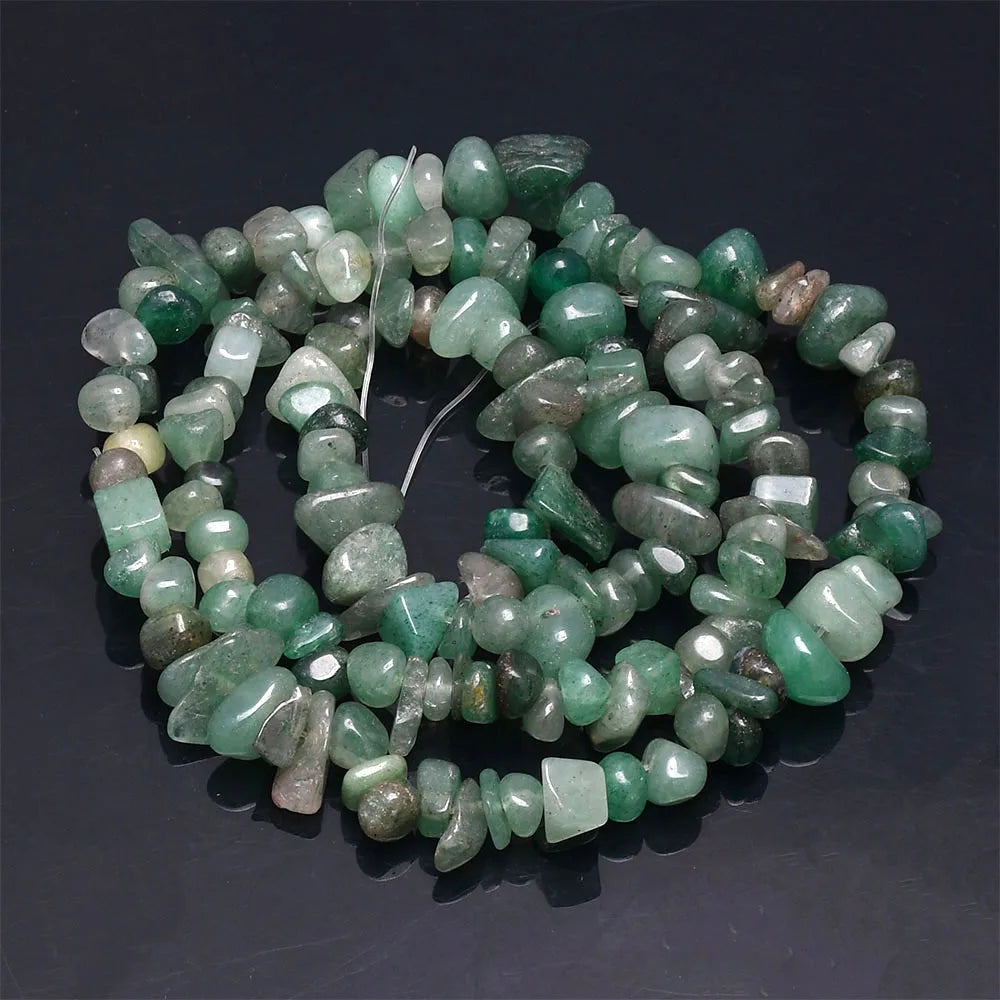 16 inch Natural Stone Beads Chips Beads 5-8mm Irregular Crystal Agate Gravel Beads Diy Bracelet For Jewelly HK058