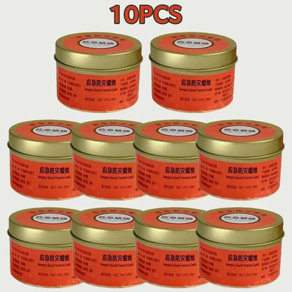 Emergency Candles for Household Power Outages Windproof Smokeless Disaster Prevention Emergency Supplies No Electricity Lighting