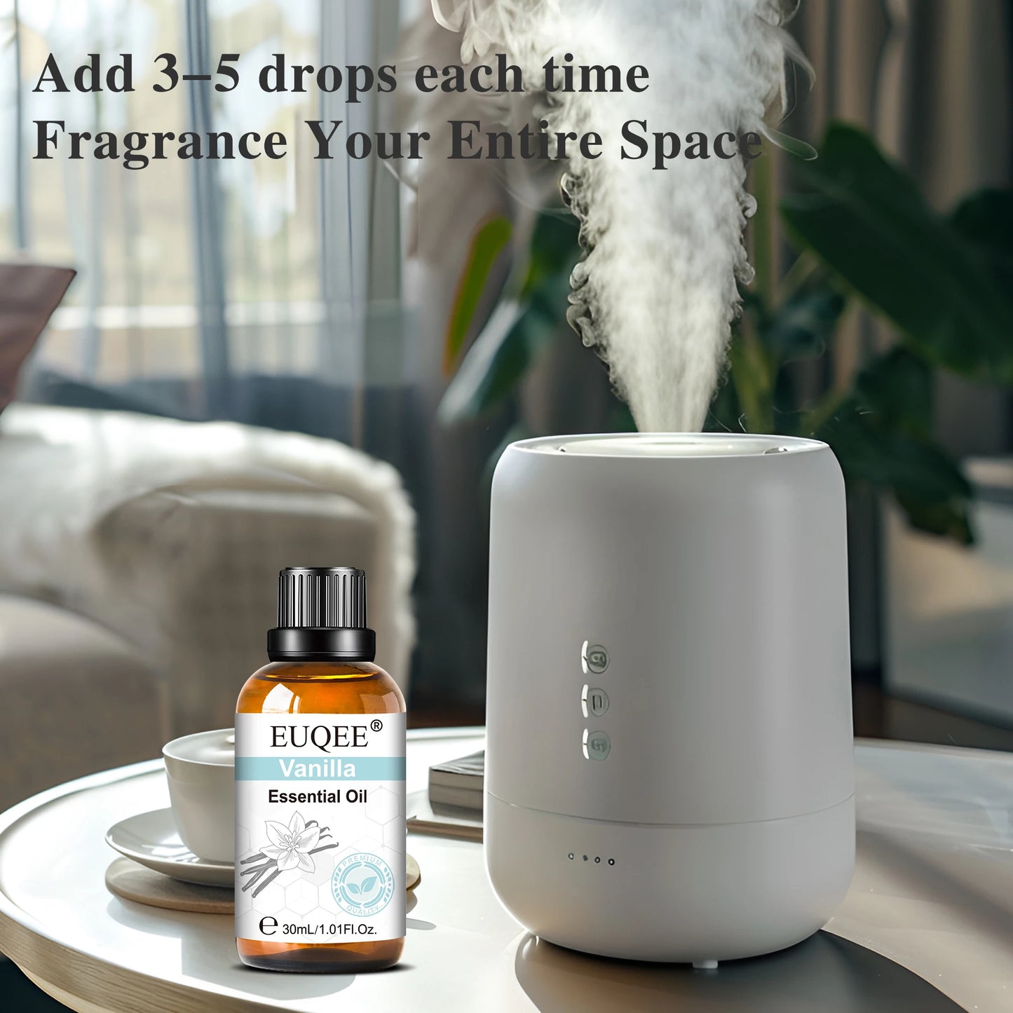 30ML Pure Essential Oil Vanilla Lavender Mint Rose for Aromatherapy Humidifier Scent Candle Frankincense Patchouli Fragrance Oil