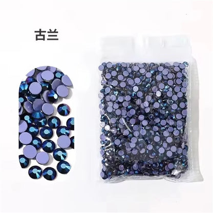 High Quality bulk Hotfix Rhinestones Ss6-ss30 Стразы Flatback Stones Glitter Crystal And Strass For Diy Nail Accessories