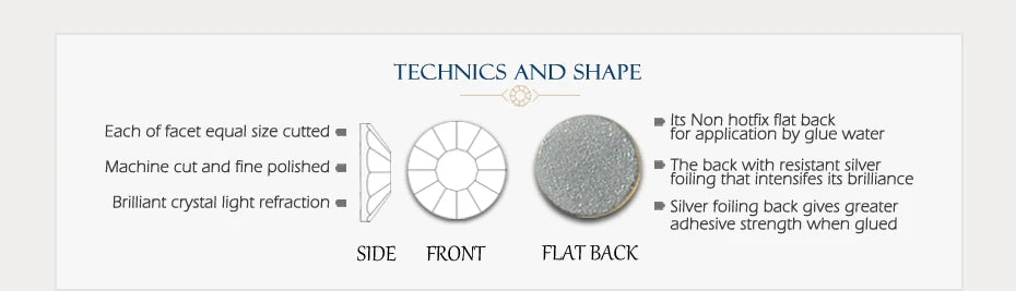 Multi colors SS3-SS30 Non Hot Fix Rhinestones flat back crystal strass glitter stone for DIY manicure 3D nail art fabric garment