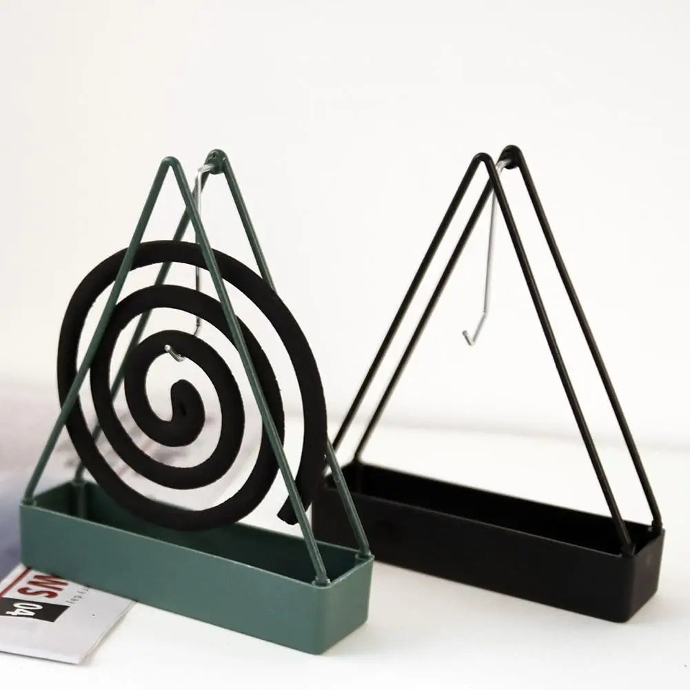 Plastic Mosquito Coil Holder Incense Holders Coil Incense Burner Frame Modern Repellent Incense Rack For Household Bedroom