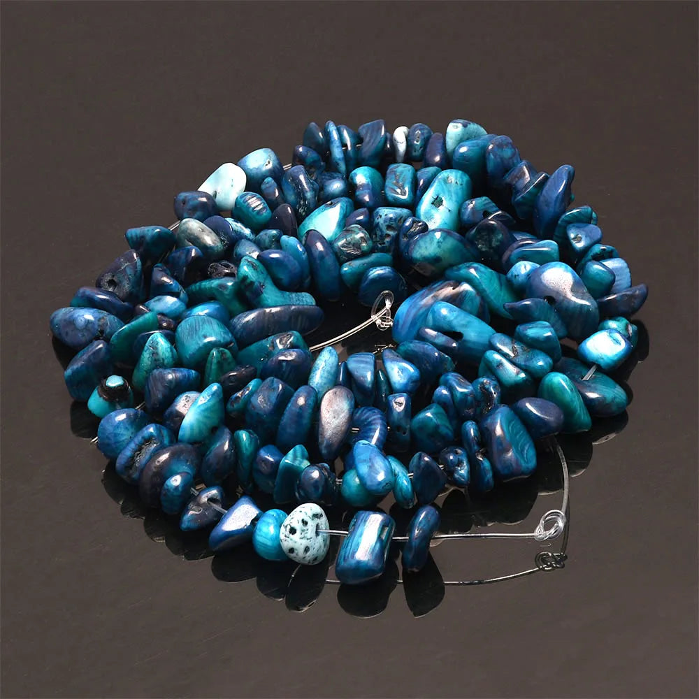 16 inch Natural Stone Beads Chips Beads 5-8mm Irregular Crystal Agate Gravel Beads Diy Bracelet For Jewelly HK058