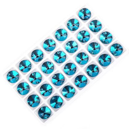 VC All Size Crystal Rhinestone AB Round Flatback Clothing Shell Beads Wedding Accessories Are Used For Decoration And DIY