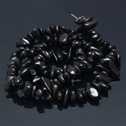 16 inch Natural Stone Beads Chips Beads 5-8mm Irregular Crystal Agate Gravel Beads Diy Bracelet For Jewelly HK058