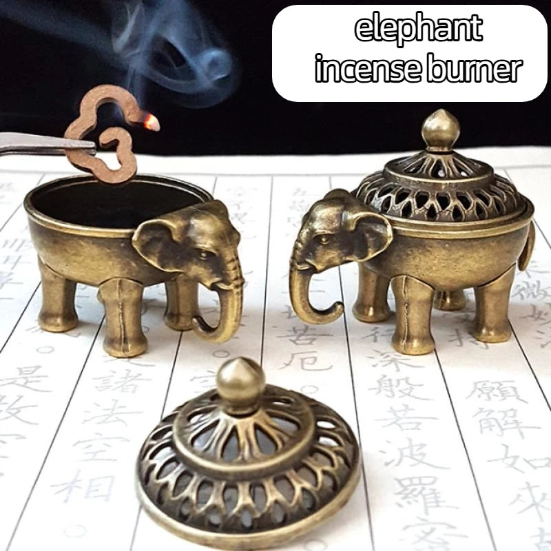 Antique Style Lamp Metal Incense Burner Scented Unscented Candle Holder Home Decor Gift Arabic Incense Burner