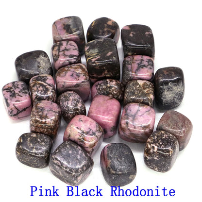 Natural Crystal Amethyst Rose Quartz Gravel Irregular Polishing Mineral Specimen Reiki Healing Tumbled Stone Aquarium Home Decor