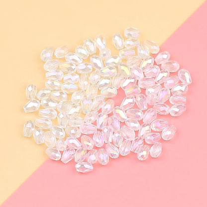 High-grade exquisite Austrian color crystal beads 3X5mm/100PCS crystal faceted beads jewelry DIY bracelet necklace accessories