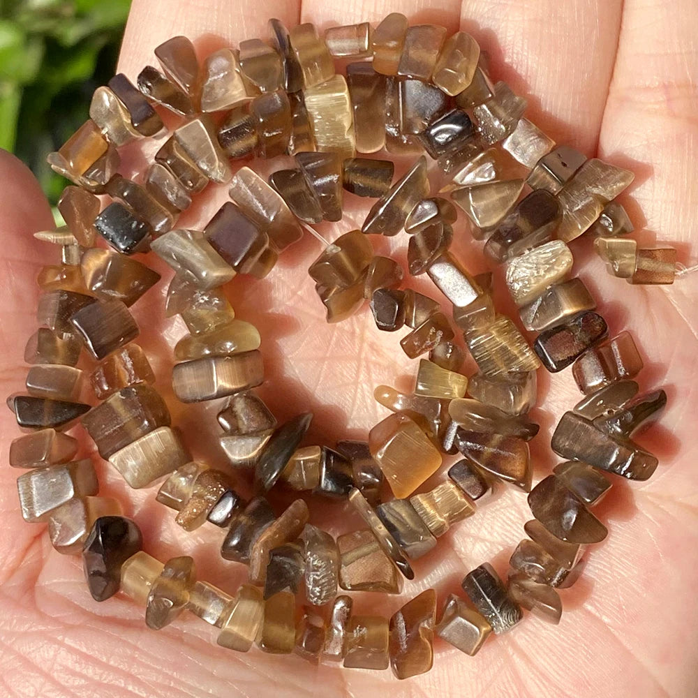 Natural Chips Gravel Stone Irregular Green Fluorite Amethysts Garnet Beads For Jewelry Making DIY Bracelet Necklace Accessories