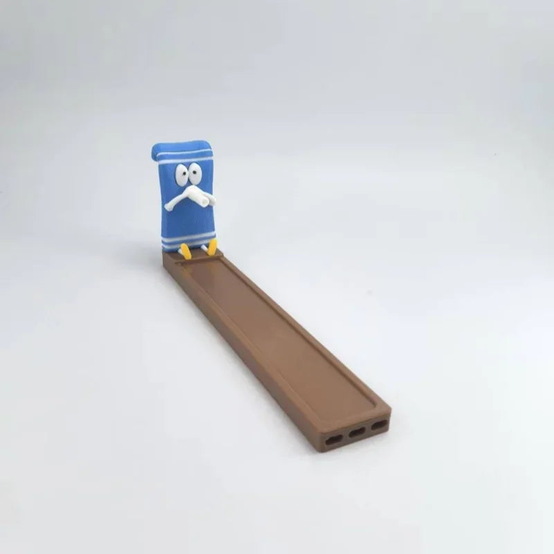 Incense Stick Holder Handmade Burner for Home Office Decor Meditation Yoga Aromatherapy Gifts Craft Decorative Accessories