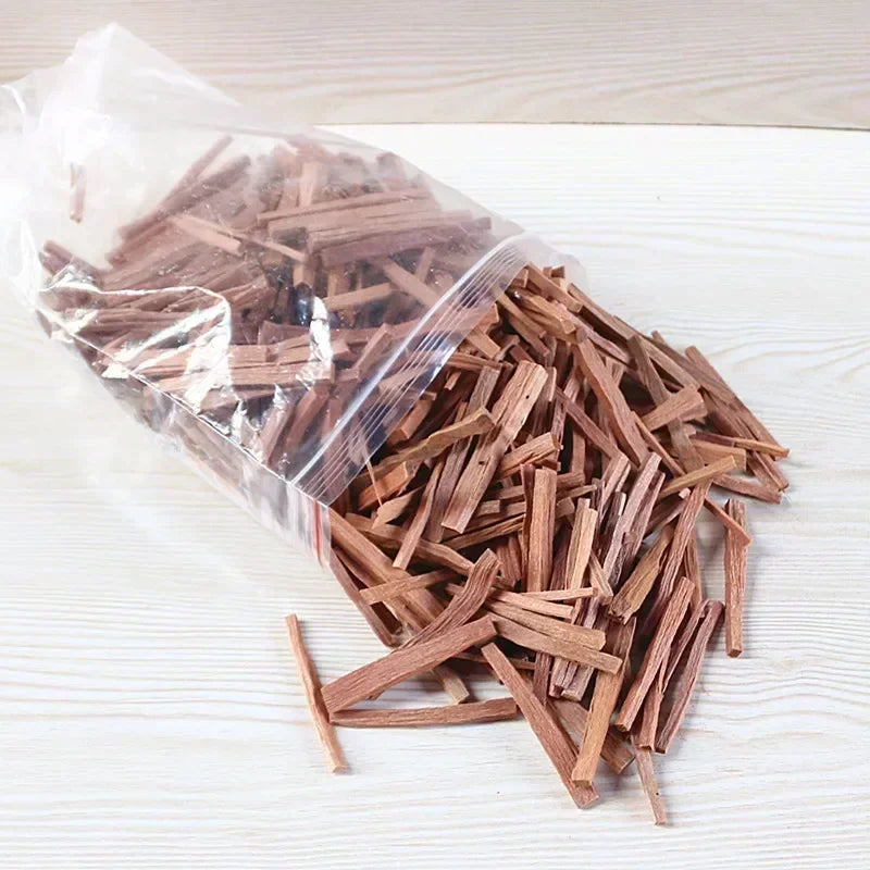 lili Natural Sandalwood Stick Fragrance Natural Hand Split Wood DIY Purification Healing Meditation Stress Relief Aromatherapy