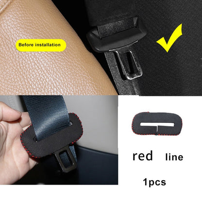 car accessories For tesla Model 3/y Car Seat Belt Buckle Clip Protector Car styling Safety belt buckle sleeve