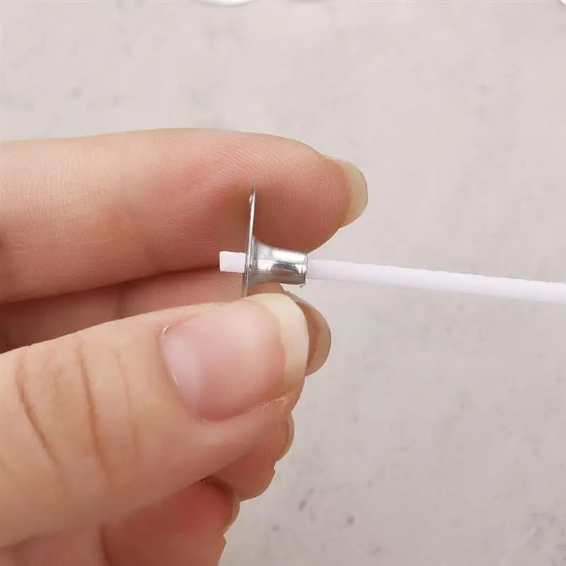 50/100Pcs Candle Wicks Waxed Cotton Set Smokeless Wax Core DIY Soy Wax Core Wax Wicks For Candles Making Supplies