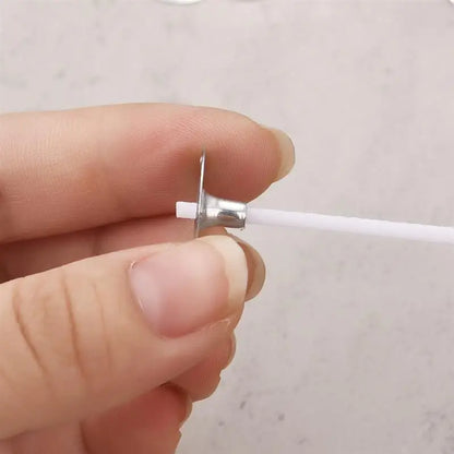 50/100Pcs Candle Wicks Waxed Cotton Set Smokeless Wax Core DIY Soy Wax Core Wax Wicks For Candles Making Supplies