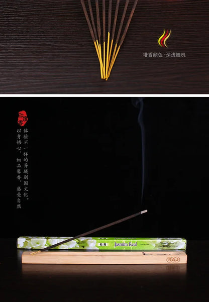 GR 8-40 Sticks India Lavender Incense Sandal Meditation Jasmine Home Fragrance Bedroom Toilet Agarwood Tibetan Line Aromatherapy