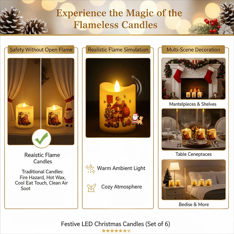 Flickering LED Ivory Electronic Candle, Flameless Tealight Candle,Battery Operated LED Tealight Candle, Ideal for Weddings, Ta