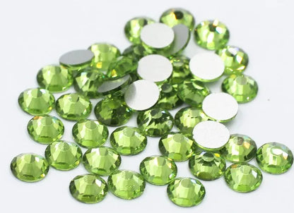 Multi colors SS3-SS30 Non Hot Fix Rhinestones flat back crystal strass glitter stone for DIY manicure 3D nail art fabric garment