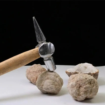 Natural Unopened Agate Geode Raw Crystals Mineral Energy Healing Rough Stones Crystal Cluster Cave Collection Specimen Gift