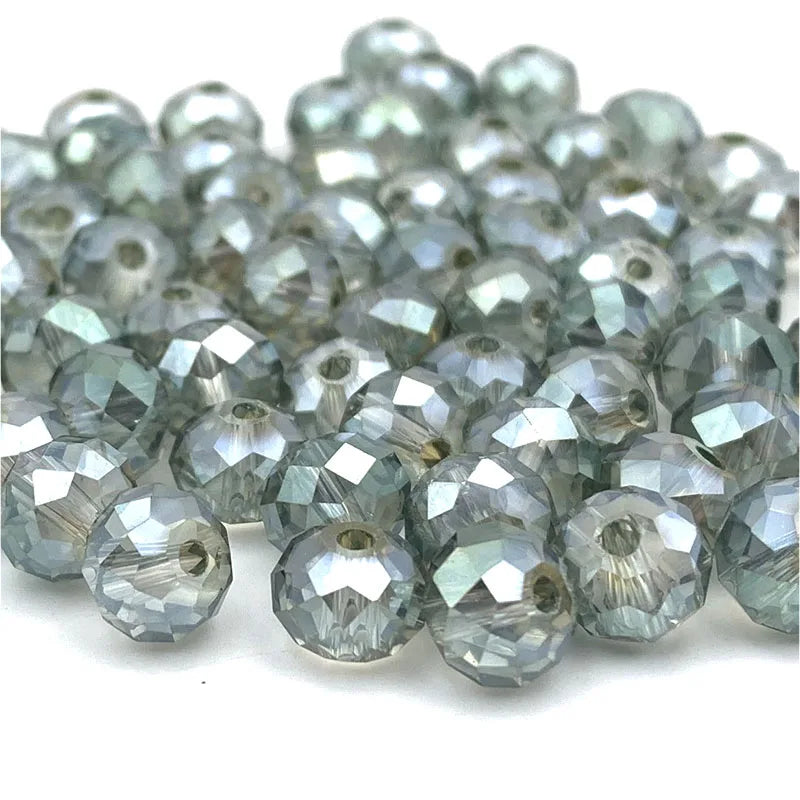 Colorful 2/3/4/6/8/10mm Austria Faceted Crystal Glass Beads For Jewelry Making DIY Accessories