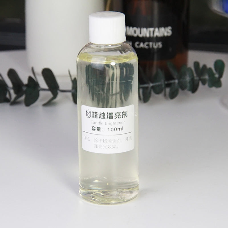 Reusable Mirror Light Oil Candle Surface Non-flame Retardant Brightener DIY Aromatherapy Candle Gloss Treatment Raw Materials