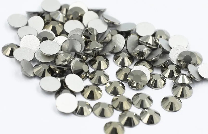 Multi colors SS3-SS30 Non Hot Fix Rhinestones flat back crystal strass glitter stone for DIY manicure 3D nail art fabric garment