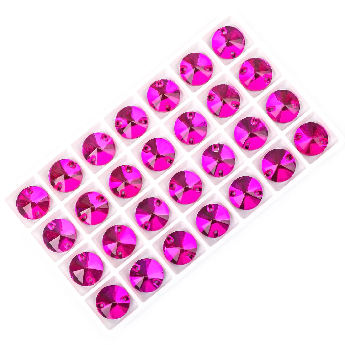 VC All Size Crystal Rhinestone AB Round Flatback Clothing Shell Beads Wedding Accessories Are Used For Decoration And DIY