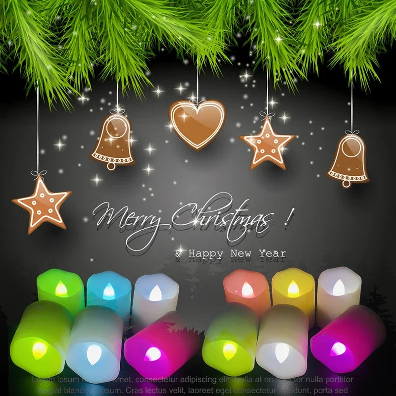 Rechargeable Led Candles Timer Remote LED Light Flameless For Wedding Room Garden Holiday Lighting Home Decor Tea Candle Lamp