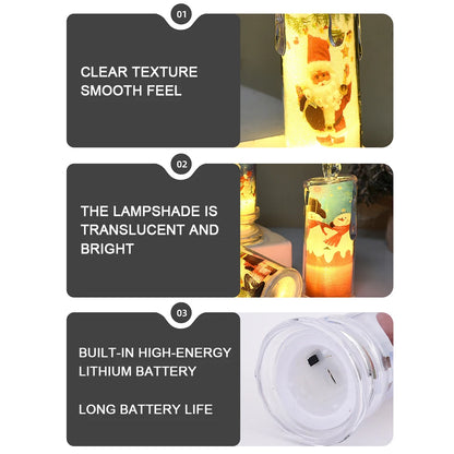 Flickering LED Ivory Electronic Candle, Flameless Tealight Candle,Battery Operated LED Tealight Candle, Ideal for Weddings, Ta