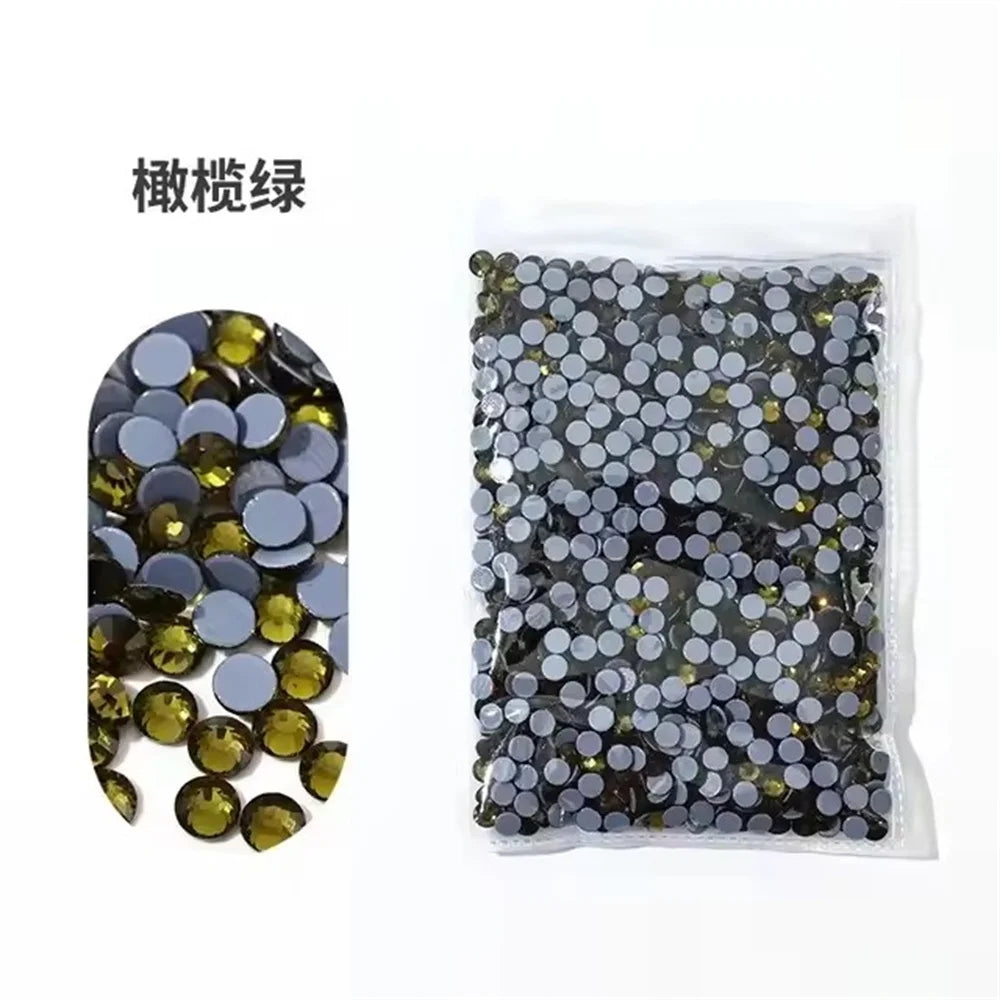 High Quality bulk Hotfix Rhinestones Ss6-ss30 Стразы Flatback Stones Glitter Crystal And Strass For Diy Nail Accessories