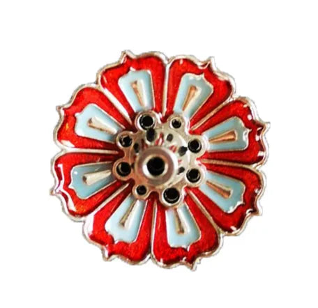 1PCS Lotus Alloy Incense Burner Stick Holder Home Buddhism Line Incense Plate Sandalwood Coil Base Temples Delicate Home Decor