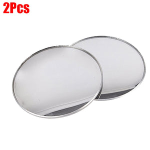 360 Degree Car Blind Spot Mirror Adjustable 2 Sides Wide Angle Exterior Automobile Convex Rear View Mirrors Parking Mirror 2Pcs