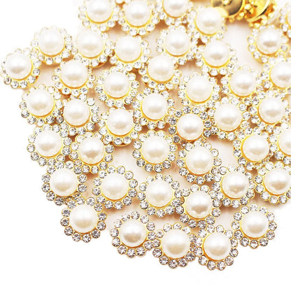 8mm-12mm Sunflower Sewing Claw Rhinestones Crystals Glass Beads Buttons Stones Sew On Rhinestone for Clothes Sewing Accessories