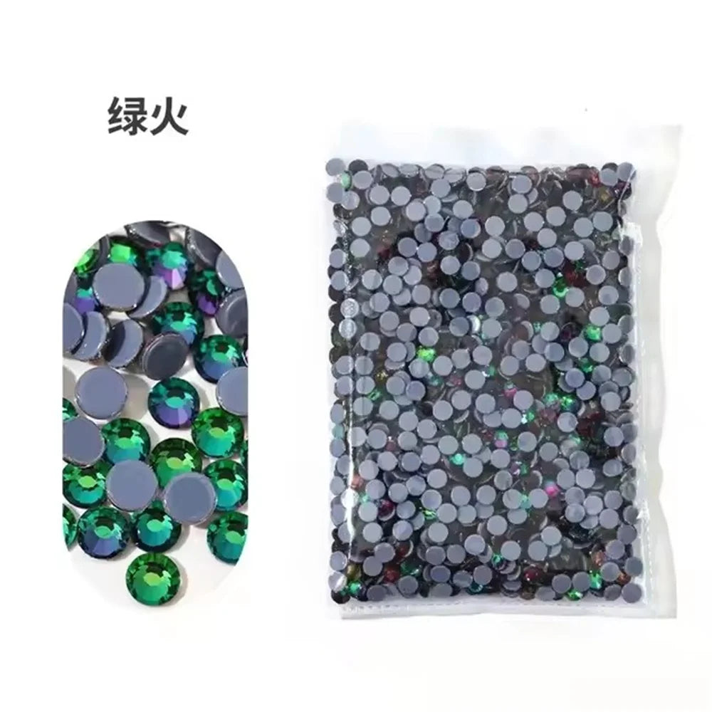 High Quality bulk Hotfix Rhinestones Ss6-ss30 Стразы Flatback Stones Glitter Crystal And Strass For Diy Nail Accessories